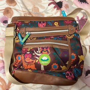 Owl crossbody bag